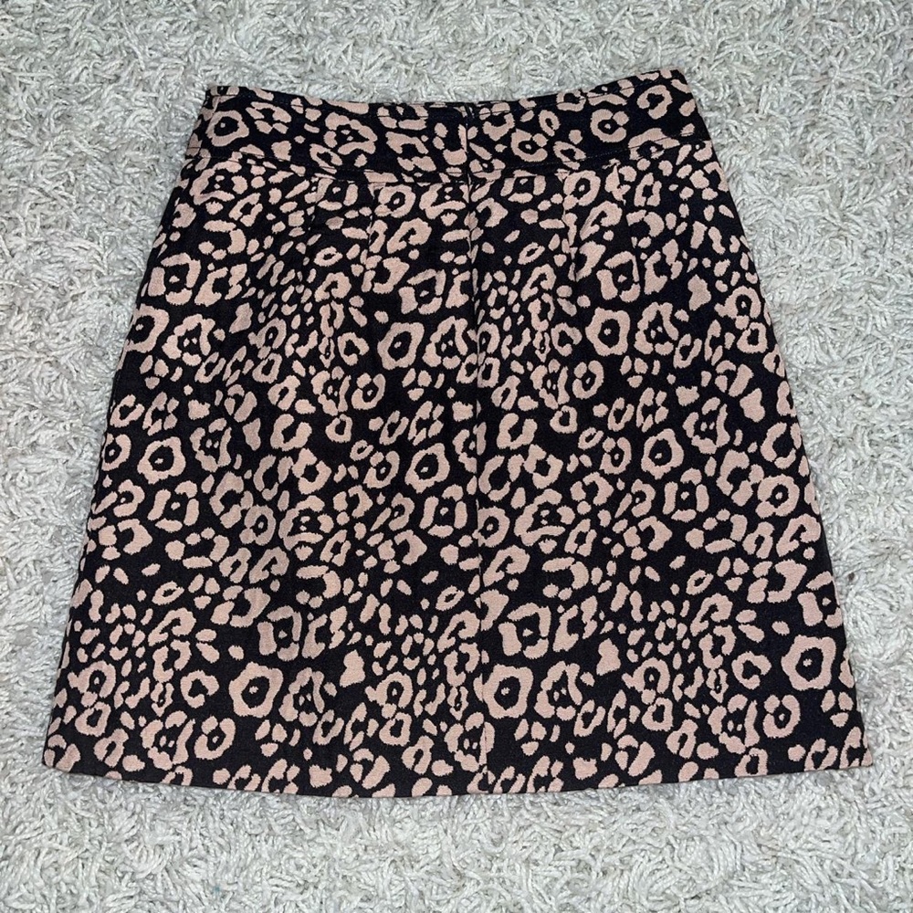 LOFT Leopard Skirt